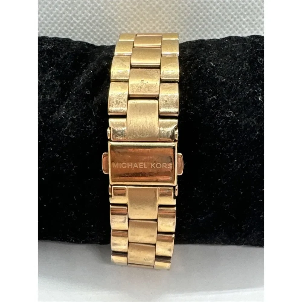 Michael Kors Mini Slim Sunway MK3457 Women's Rose Gold Analog Dial Watch JNA848